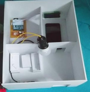 Hình 4 6 Mô hình hệ thống khi chưa hoạt động Hình 4 7 Mô hình hệ thống gọi 6