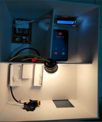 Hình 4 7 Mô hình hệ thống gọi điện cảnh báo khi có đột nhập CHƯƠNG V 7