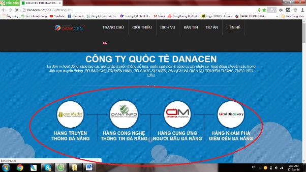 Hình 2 4 Bố cục thông tin sản phẩm dịch vụ Thông tin dịch vụ bán hàng hỗ 2