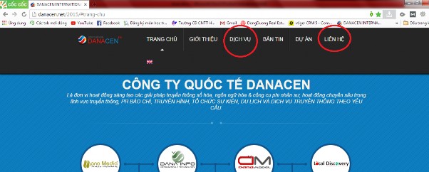 Hình 2 5 Bố cục thông tin dịch vụ bán hàng hỗ trợ khách hàng Tầm nhìn sứ 3