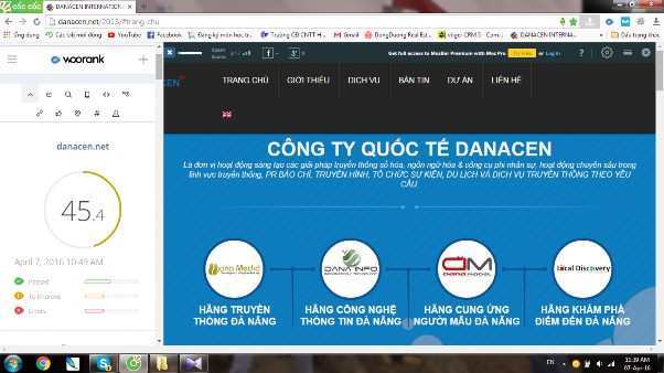 Hình 2 9 Công cụ WOORANK Theo đánh giá của WOORANK thì website của công ty quốc tế 7