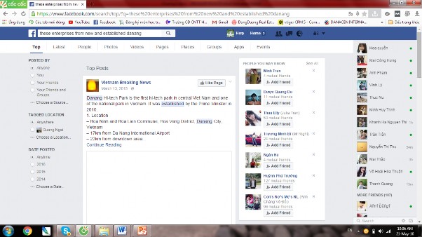 Hình 3 3 Giao diện tìm kiếm khách hàng tiềm năng trên Facebook Trước hết cần 3