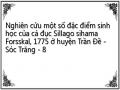 Nghiên cứu một số đặc điểm sinh học của cá đục Sillago sihama Forsskal, 1775 ở huyện Trần Đề - Sóc Trăng - 8