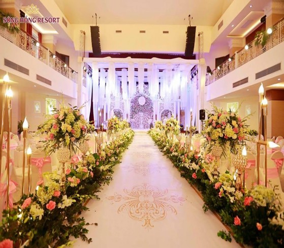 Hình 4 3 Mẫu sân khấu tiệc cưới của trung tâm tổ chức sự kiện tiệc cưới 2