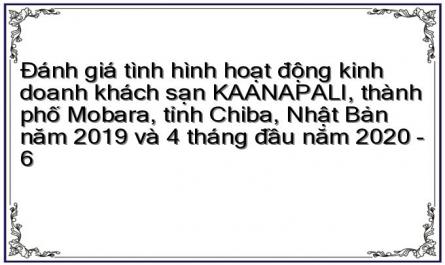 Thực Trạng Kinh Doanh Của Khách Sạn Kaanapali Năm 2019 Và 4 Tháng Đầu Năm 2020
