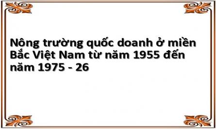 Nông trường quốc doanh ở miền Bắc Việt Nam từ năm 1955 đến năm 1975 - 26