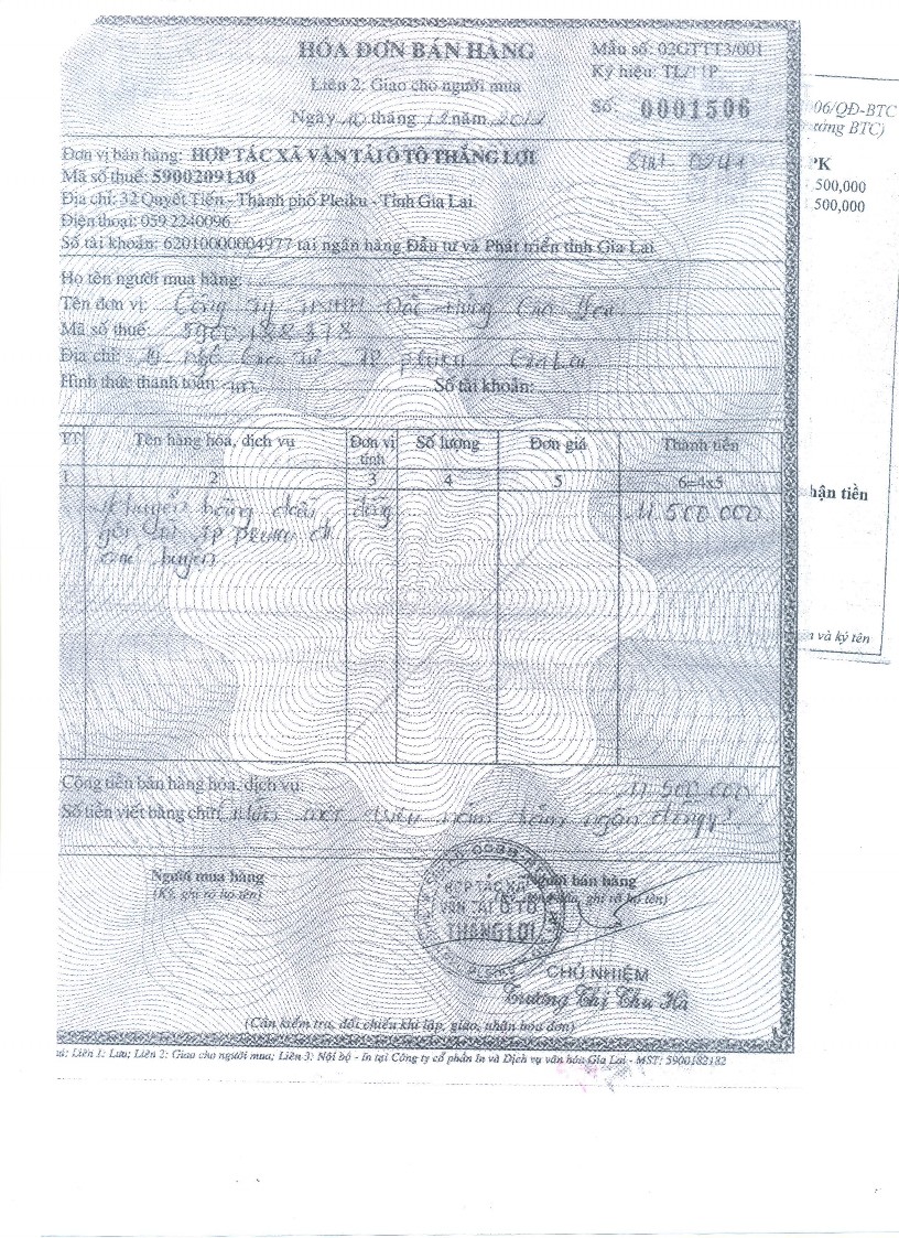 Kế toán doanh thu chi phí và xác định kết quả kinh doanh tại Công ty TNHH Đắc Hưng Gia Lai 13 7
