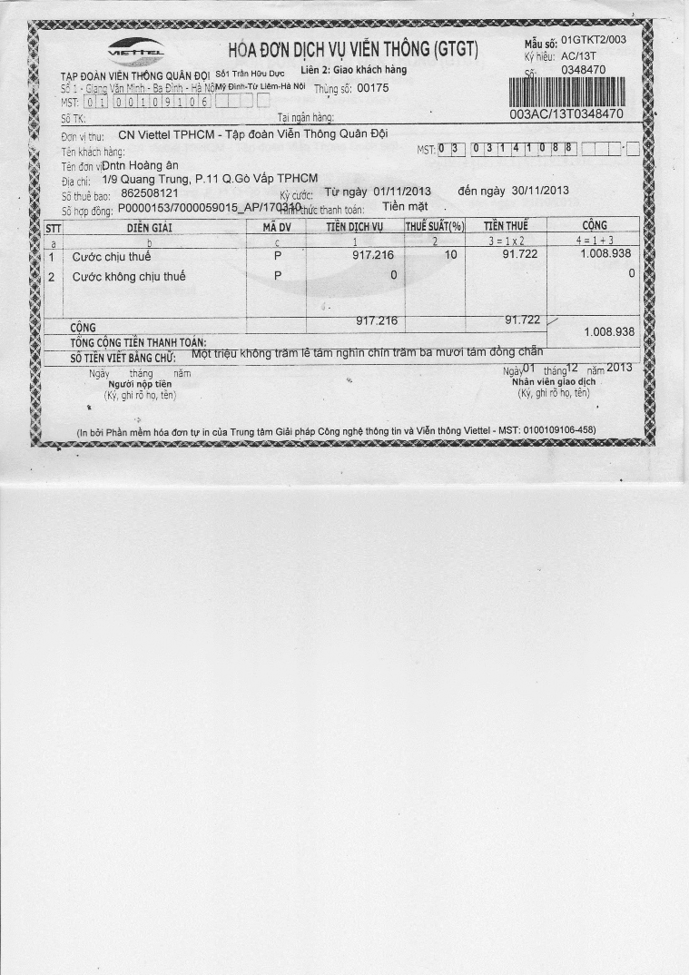 Kế toán doanh thu chi phí và xác định kết quả kinh doanh tại doanh nghiệp tư nhân Hoàng Ân 14 6