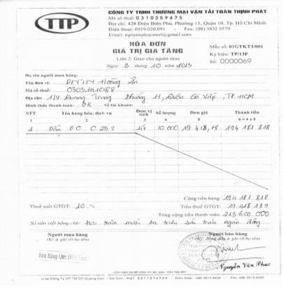 Nghiệp vụ 2 Ngày 25 10 2013 DNTN Hoàng Ân thanh toán tiền mua vỏ xe để sửa xe 1