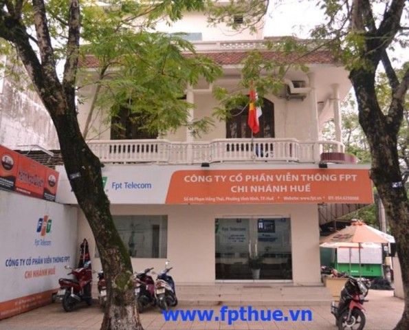 Hình 2 1 Công ty Cổ phần Viễn thông FPT chi nhánh Huế tại 46 Phạm Hồng Thái TP 1