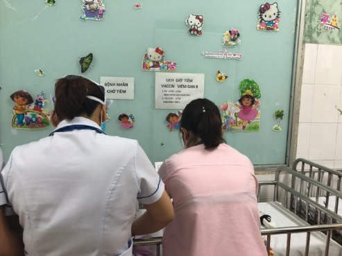 HBsAg từ trước Không chỉ định điều trị không điều trị Lúc si nh 4 5 7