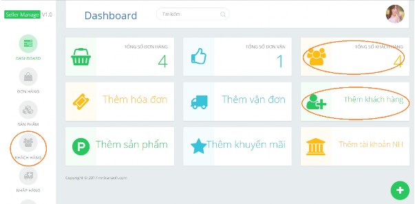 Hi ̀ nh 52 Lựa chọn quản trị Khách hàng Để lựa chọn tính năng quản trị 5