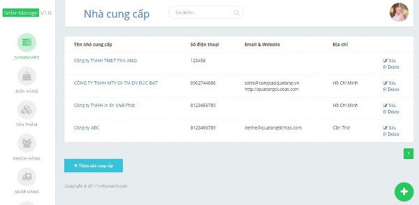 Hi ̀ nh 56 Quản trị Nhà cung cấp Sau lực chọn chuyên mục quản lý nhà cung 9