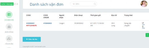 Hi ̀ nh 63 Quản trị Vận đơn Hệ thống hiển thị toàn bộ các vận đơn đã 3