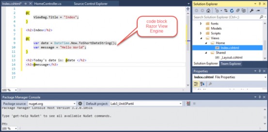 Hi ̀ nh 6 Minh họa khối mã lệnh Razor View 2 6 3 CSS Cascading Style Sheets CSS 2