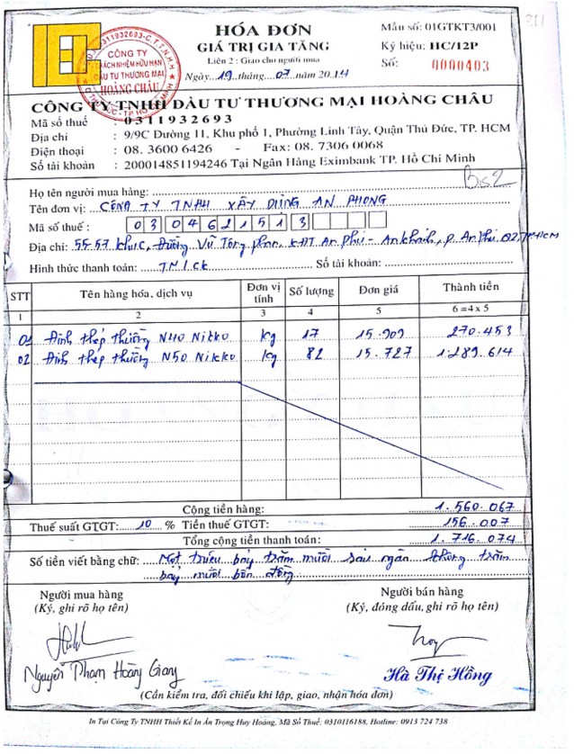 57 PHỤ LỤC 04 58 PHỤ LỤC 05 59 PHỤ LỤC 06 60 PHỤ LỤC 07 Công ty TNHH An Phong 2