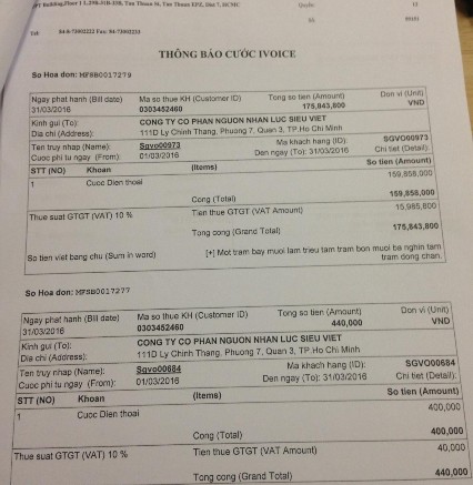 Hình 4 18 Phiếu đề nghị thanh toán cước fpt Hình 4 19 Xác nhận chuyển tiền 5