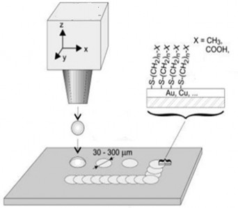 Hình 1 7 Mô hình chế tạo SAM bằng phương pháp in phun 67 Phương pháp in phun cho 4