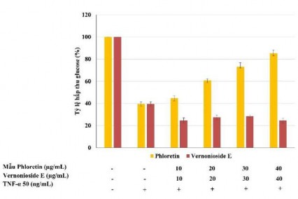 Hình 3 23 Hoạt động giảm tính kháng insulin của hợp chất phloretin và 5