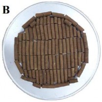 A Nguyên liệu thức ăn chuột béo 1 Bột bắp 2 Bột cá 3 Mỡ heo 4 Thức ăn 2