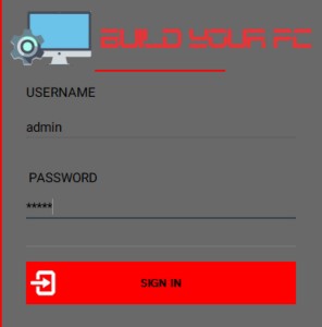 Hình 4 1 Giao diện đăng nhập Đăng nhập dưới tài khoản đã được cấp theo 2