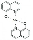 Mn II 2 → 2H 3 1 Mn II phản ứng với thuốc thử 8 HQ tạo thành phức tạo 1
