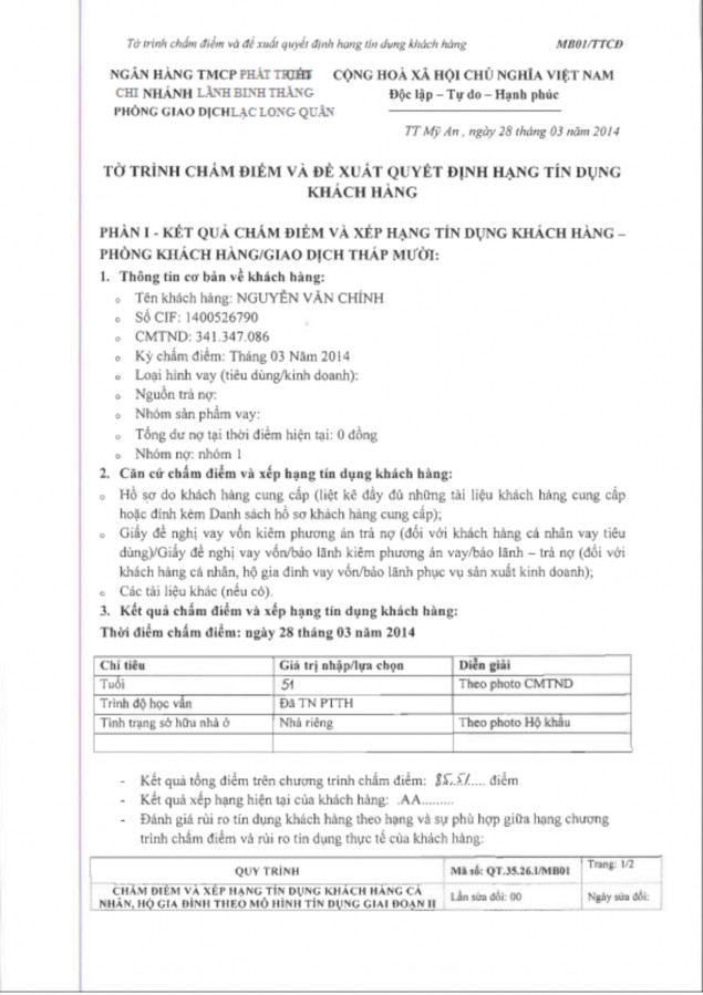 Phân tích hoạt động cho vay tại Ngân hàng TMCP Phát triển TP HCM – PGD Lạc Long Quân 11 3