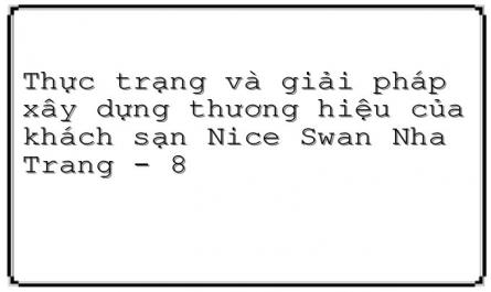 Thực trạng và giải pháp xây dựng thương hiệu của khách sạn Nice Swan Nha Trang - 8