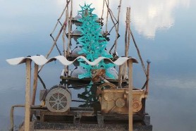 a b c d e e f g h k l a Ao nuôi thực nghiệm b Hệ thống quạt nước c Quạt nước 2