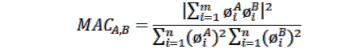 2 24 Trong đó là số bậc tự do Giá trị MAC cho biết mức độ tương quan giữa 3