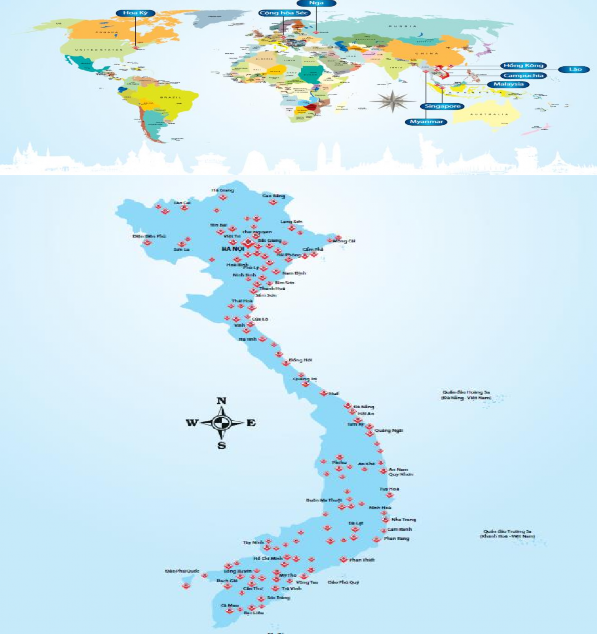 ồ o o t ng n n n – 2013 Đến hết năm 2013 mạng lưới hoạt động của BIDV gồm 1