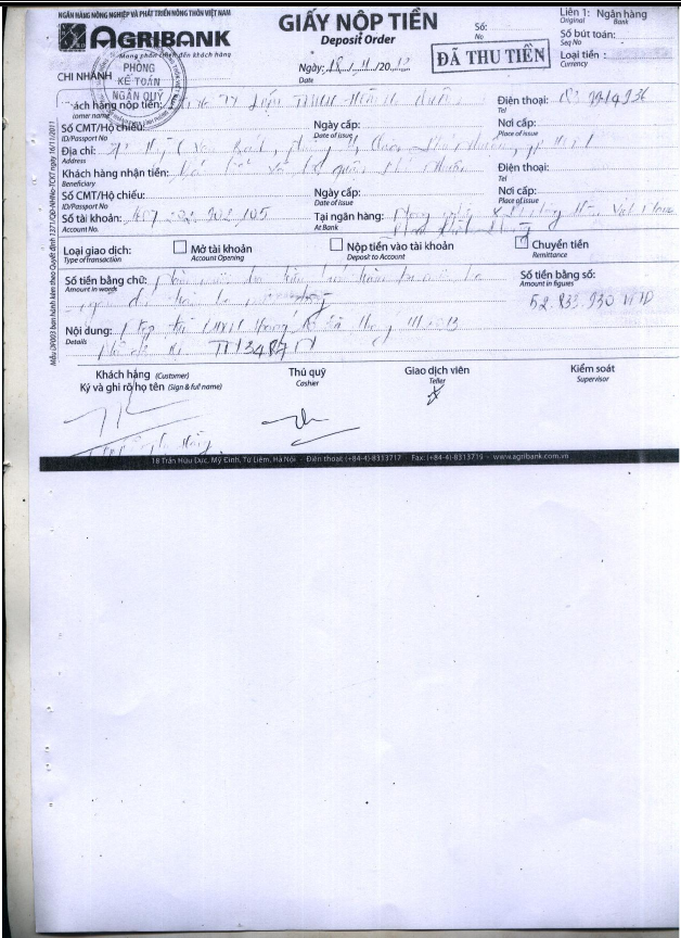 Hoàn thiện công tác hạch toán kế toán doanh thu và chi phí tại Công ty luật TNHH Hoàng Quân 14 4