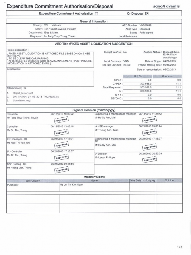 Phụ lục 2 15 Các form mẫu chứng từ được sử dụng trong công ty 4