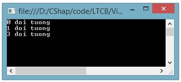 Hình 3 15 Kết quả chương trình ví dụ 3 15 Bên trong lớp Demkhai báo một biến 2