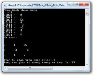 Hình 3 23 Kết quả chương trình bài 3 4 Bài 3 5 Lập chương trình thực hiện các 4