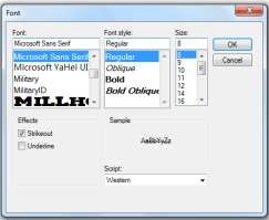 Hình 4 10 Cửa sổ Font Thực hiện các thay đổi sau Font Time New Roman Size 16 14
