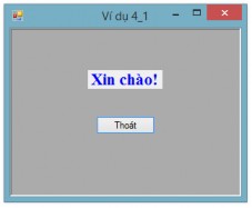 Hình 4 14 Màu nền của MDI Form Ví dụ 4 2 Thiết lập thuộc tính IsMdiContainer 20
