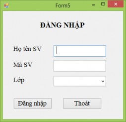 Hình 4 17 Sử dụng điều khiển Label 2 Công dụng ngoài chức năng hiển thị 2