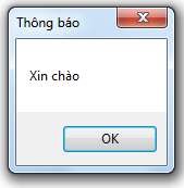 Hình 4 36 Hộp thoại MessageBox có thêm tiều đề o Hiển thị nội dung tiêu đề 6