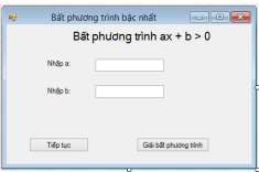 Hình 4 44 Giải bất phương trình Yêu cầu Nhãn Bất phương trình ax b 0 Font 2