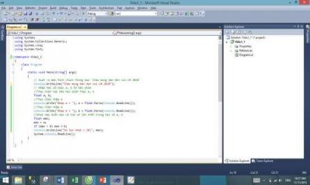 Các Bước Lựa Chọn Một Project Mới Visual Studio 2010