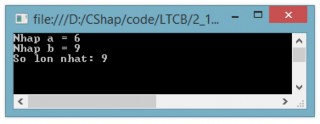 Hình 2 7 Kết quả chương trình ví dụ 2 10 Trong trường hợp lệnh hoặc khối 2