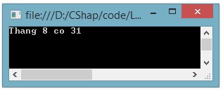 Hình 2 11 Kết quả chương trình ví dụ 2 13 Trong ví dụ trên biến songay có giá 2
