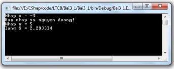 Hình 2 23 Kết quả chương trình bài 2 5 Bài 2 6 Lập chương trình thực hiện các 1