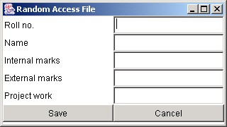 Các bản ghi nên được lưu ở tập tin „ dat‟ vì vậy người dùng truy cập 4