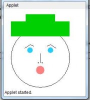 14 Sử dụng Java Awt và Java Applet viết chương trình vẽ chữ JAVA theo mẫu ở 1