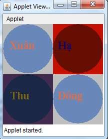 18 Sử dụng Java Awt Java Applet và ActionListener viết chương trình sao cho mỗi lần 5