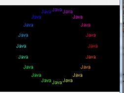 24 Sử dụng Java Awt Java Applet vẽ bia bắn là các đường tròn đồng tâm màu 3