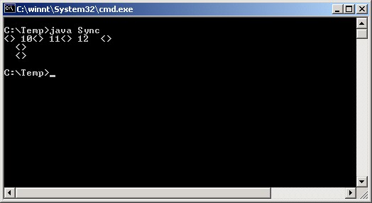 Hình 6 6 Kết quả hiển thị của ví dụ 6 5 không có sự đồng bộ 6 10 2 Sử 4