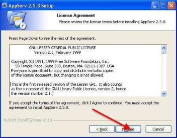 Hình 1 2 Thông tin giấy phép sử dụng phần mềm Nhấn Igree để đồng ý giấy 2